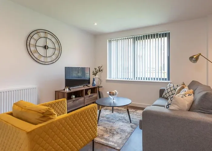 Stayzeni, Ouse Court Modern 1 Bed Appartamento *