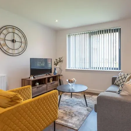 Stayzeni, Ouse Court Modern 1 Bed Lejlighed *